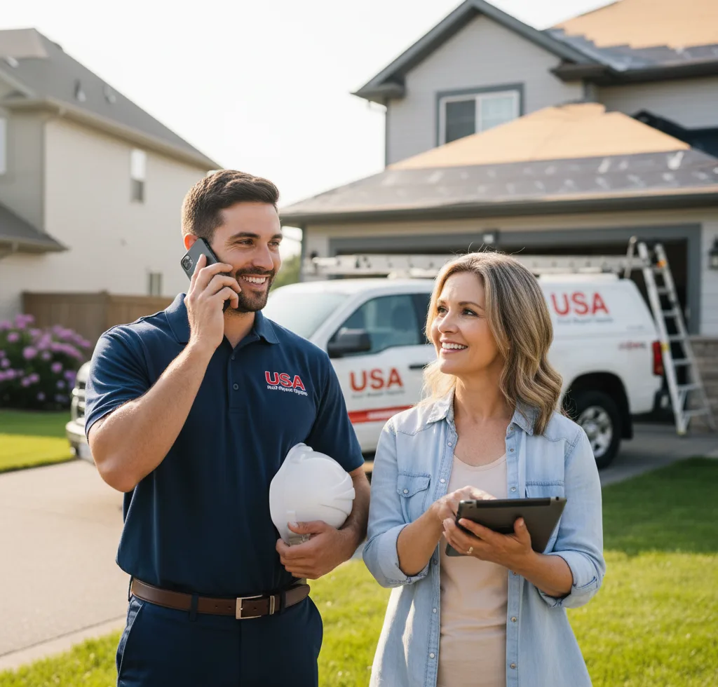 USA Roof Repair Experts customer support in Murray